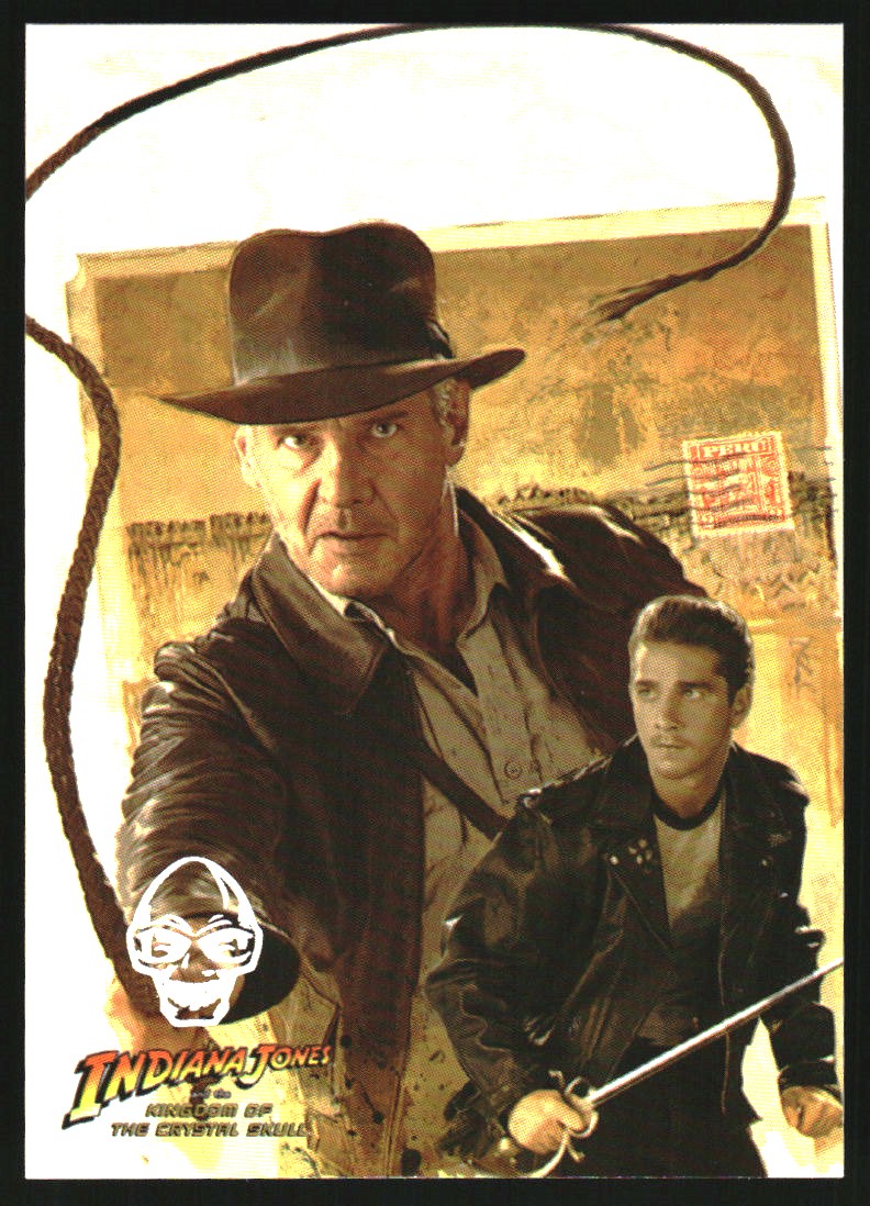 2008 Topps Indiana Jones and the Kingdom of the Crystal Skull Holofoil #90 Checklist