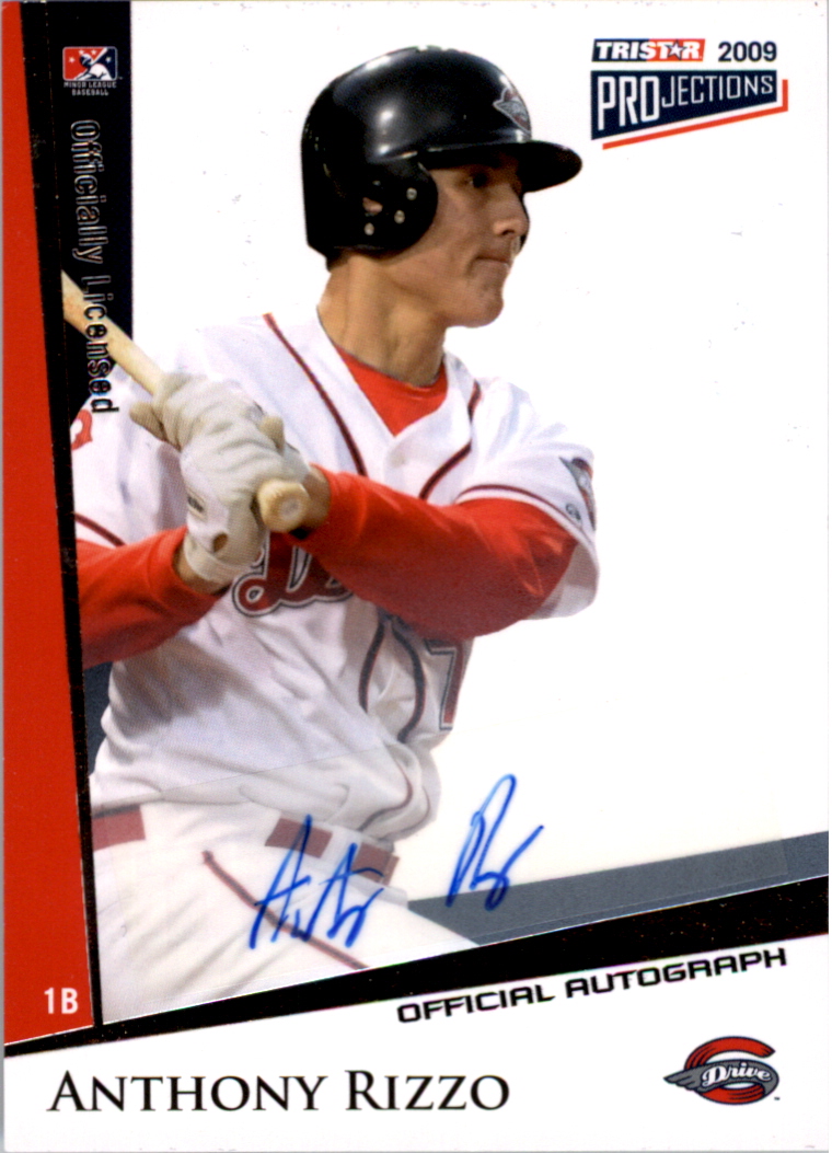 2009 TRISTAR PROjections Autographs #12 Anthony Rizzo