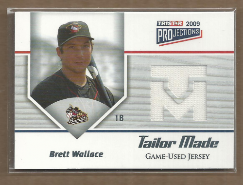 2009 TRISTAR PROjections Tailor Made #TM4 Brett Wallace
