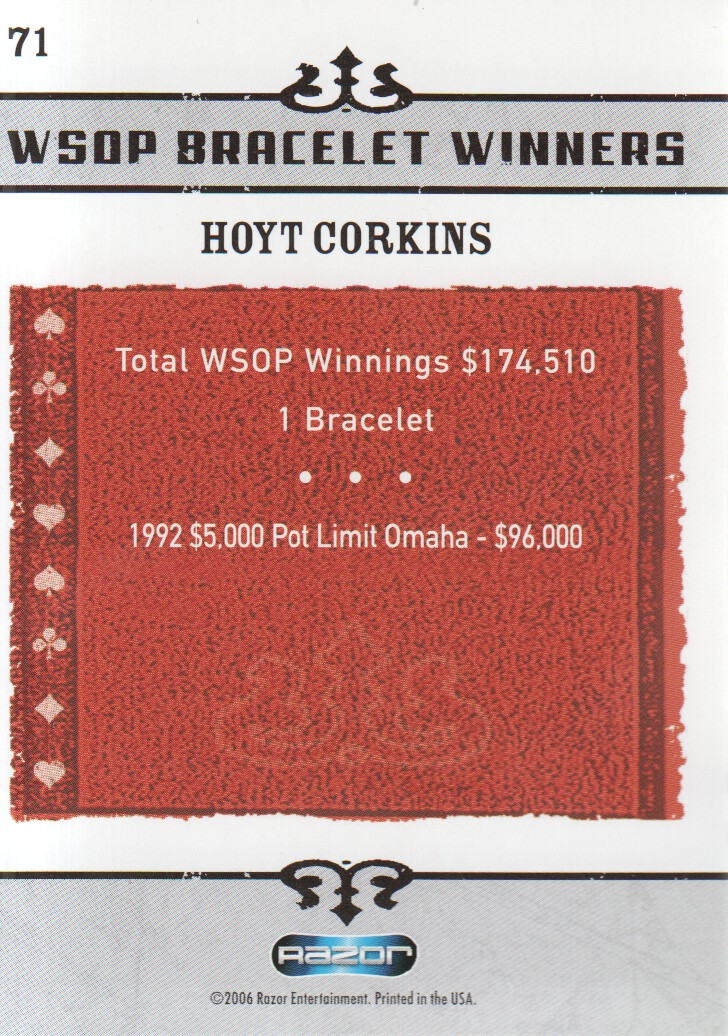 Tarjetas coleccionables Razor Poker 2006: elige de la lista - Imagen 77 de 85