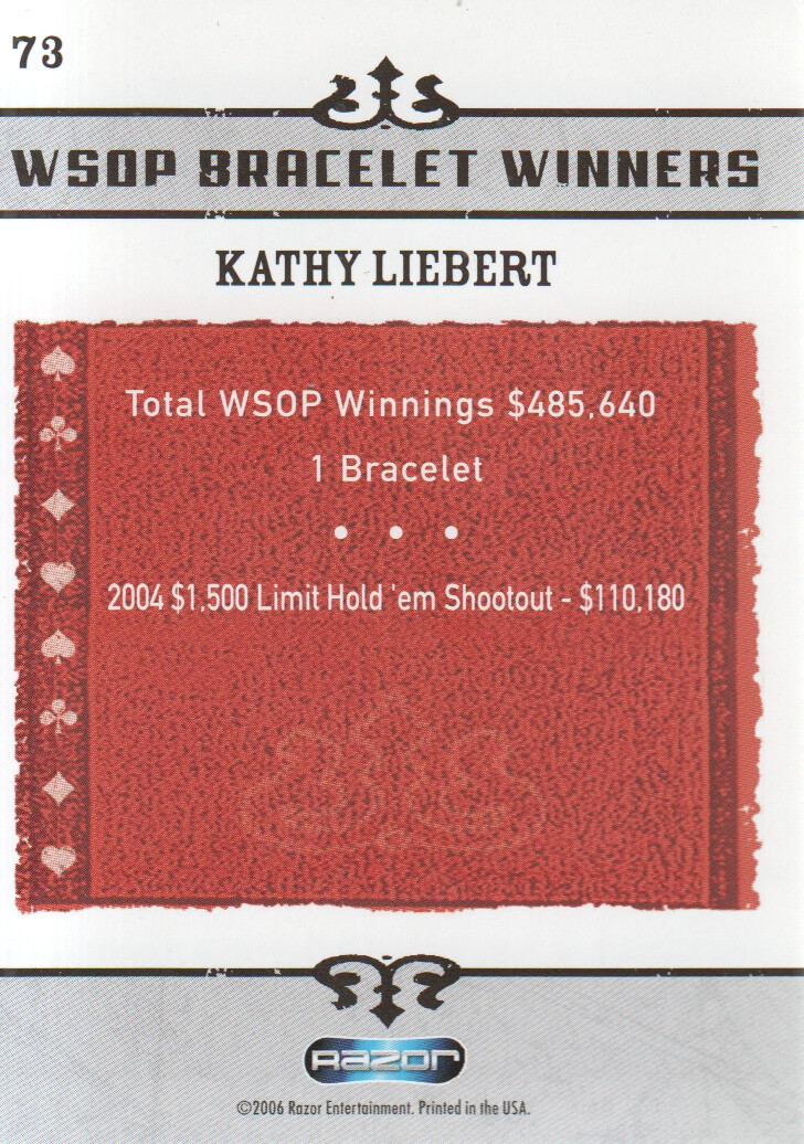Tarjetas coleccionables Razor Poker 2006: elige de la lista - Imagen 81 de 85