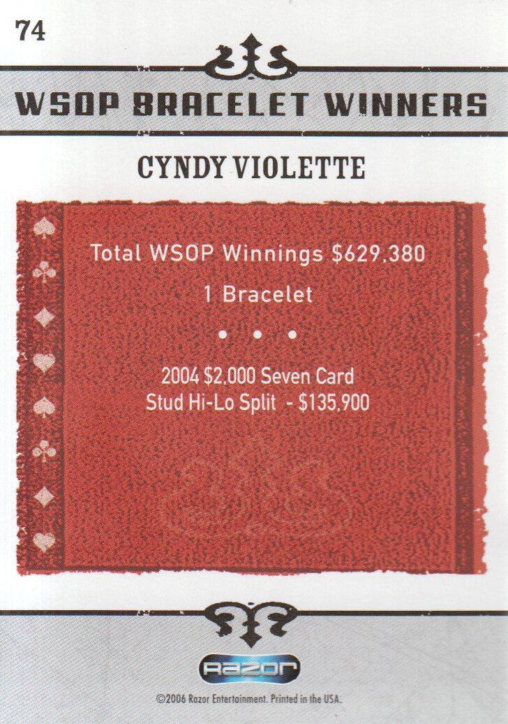 Tarjetas coleccionables Razor Poker 2006: elige de la lista - Imagen 83 de 85