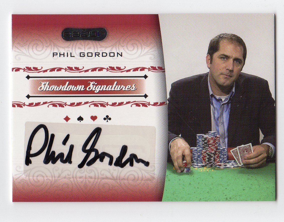 2007 Razor Poker Signature Series #SS14 Phil Gordon