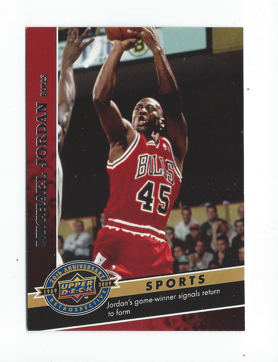 2009 Upper Deck 20th Anniversary #754 Michael Jordan