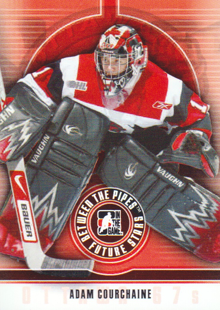 2008-09 Between The Pipes #1 Adam Courchaine