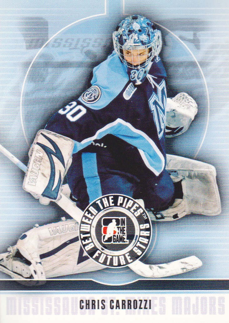 2008-09 Between The Pipes #10 Chris Carrozzi