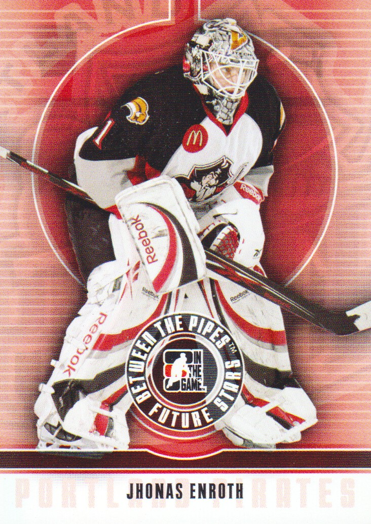2008-09 Between The Pipes #53 Jhonas Enroth