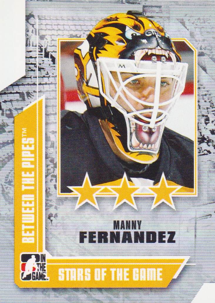 2008-09 Between The Pipes #68 Manny Fernandez