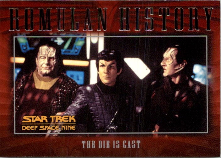 2002 Rittenhouse Star Trek Nemesis Romulan History #R21 The Die is Cast