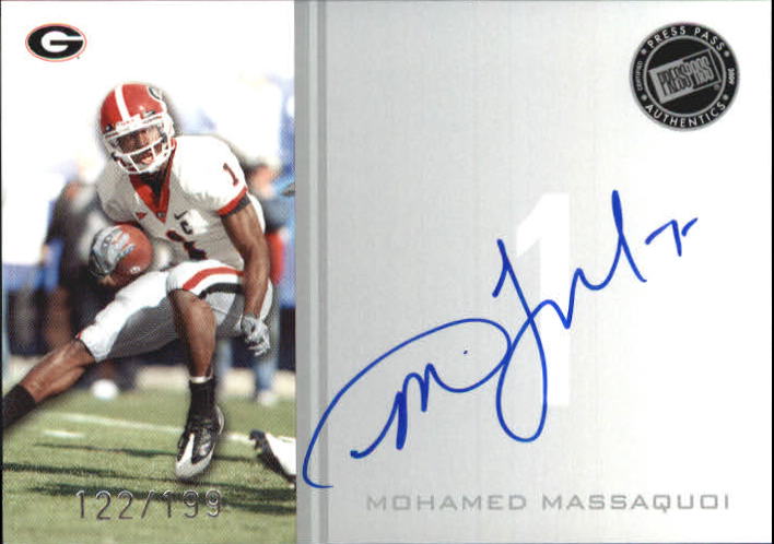 2009 Press Pass Autographs Silver #MM Mohamed Massaquoi