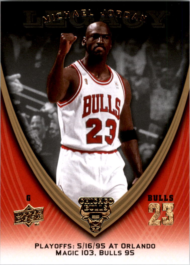 2008-09 Upper Deck Michael Jordan Legacy Collection #1050 Michael Jordan Game 1050