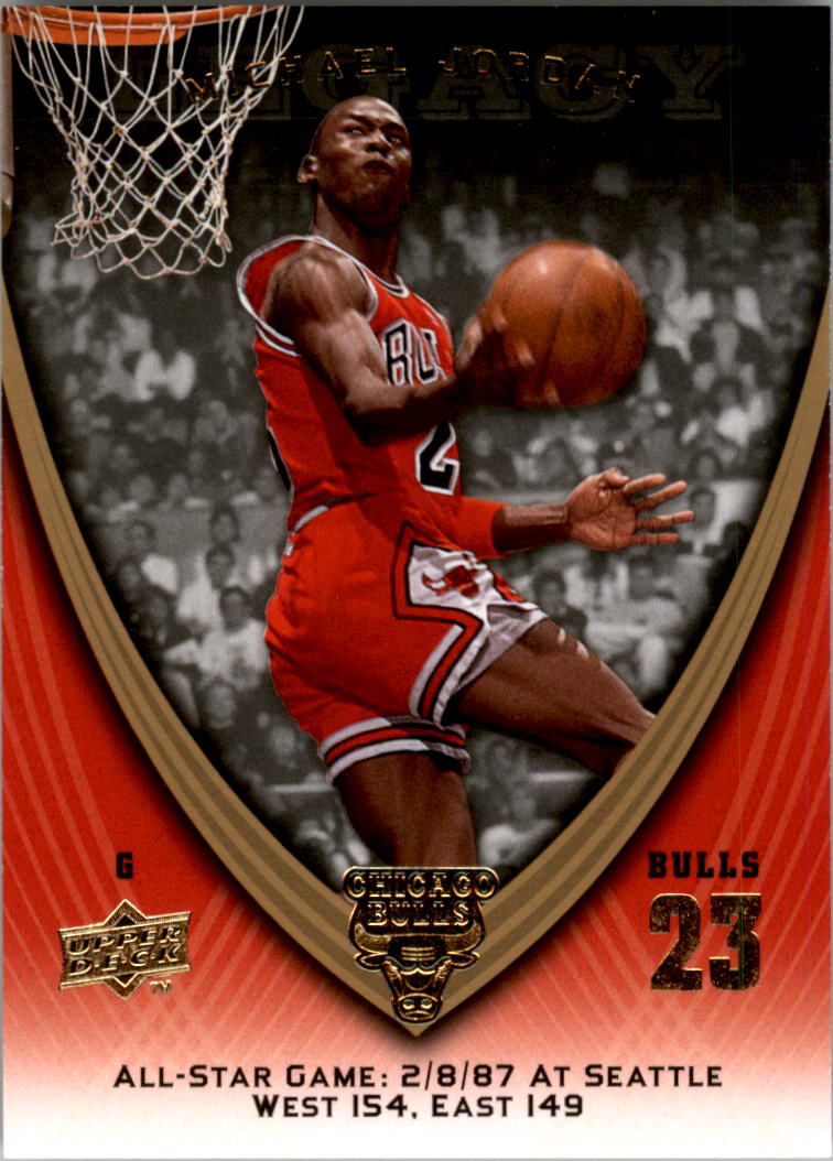 2008-09 Upper Deck Michael Jordan Legacy Collection #1112 Michael Jordan Game 1112