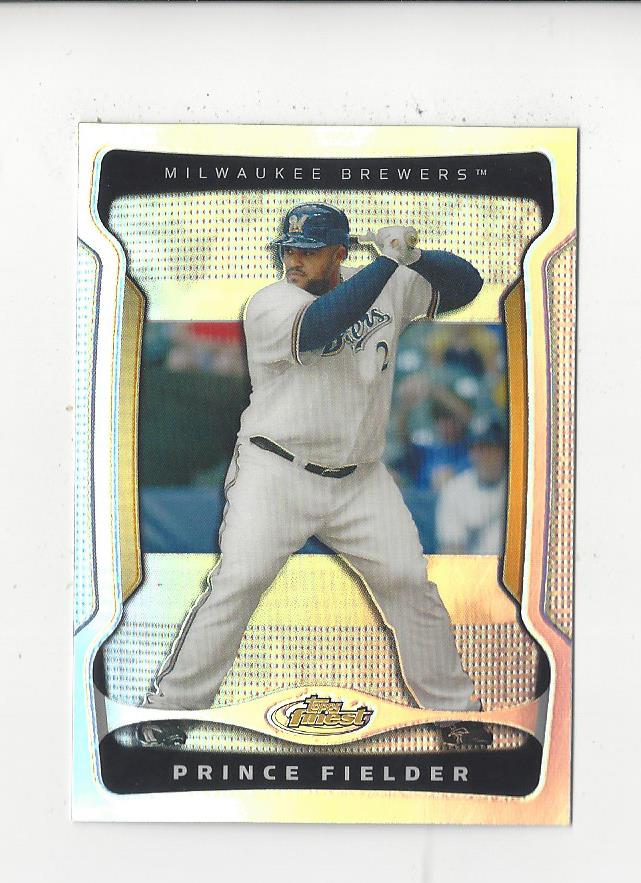2009 Finest Refractors #28 Prince Fielder