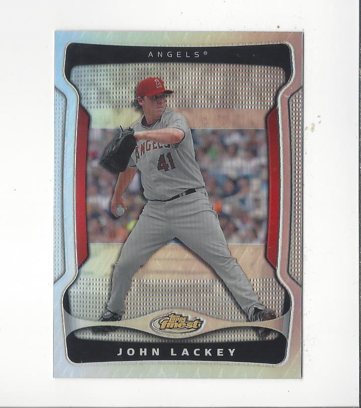 2009 Finest Refractors #41 John Lackey
