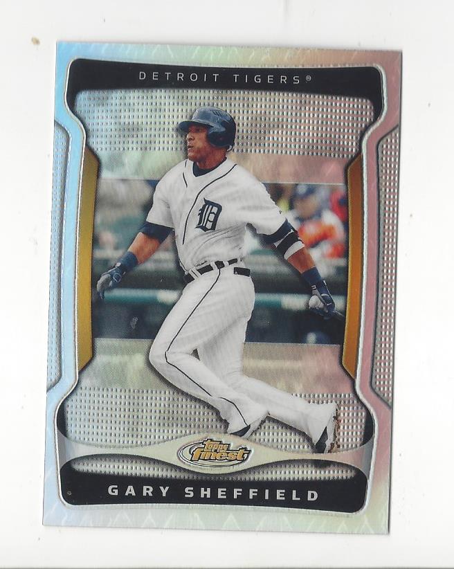 2009 Finest Refractors #43 Gary Sheffield