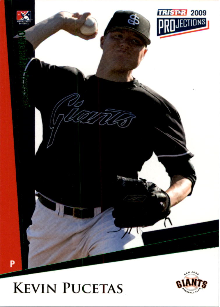 2009 TRISTAR PROjections Green #182 Kevin Pucetas