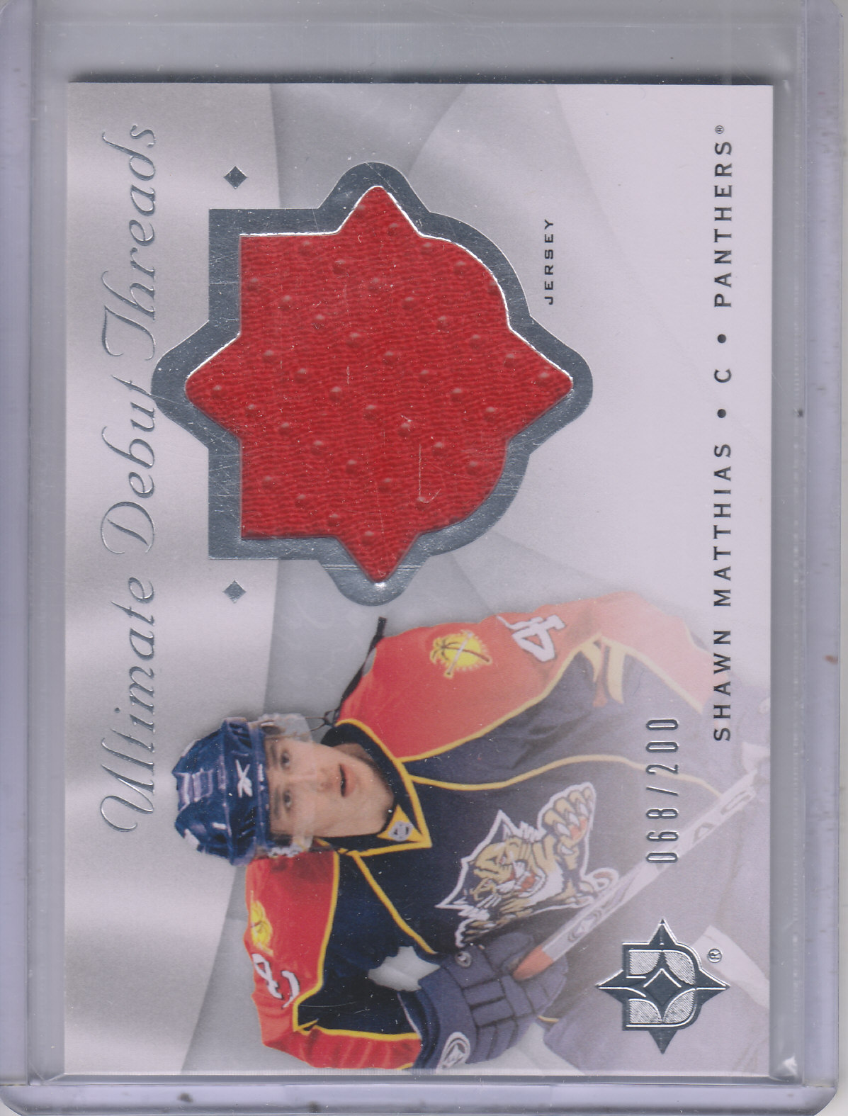 2008-09 Ultimate Collection Debut Threads #DTMA Shawn Matthias