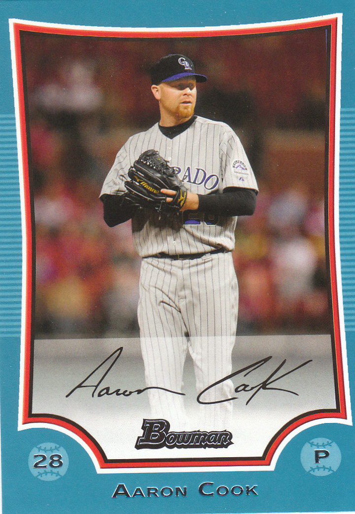 2009 Bowman Baseball "Main Set Blue" Parallel Cards - Picture 30 of 39