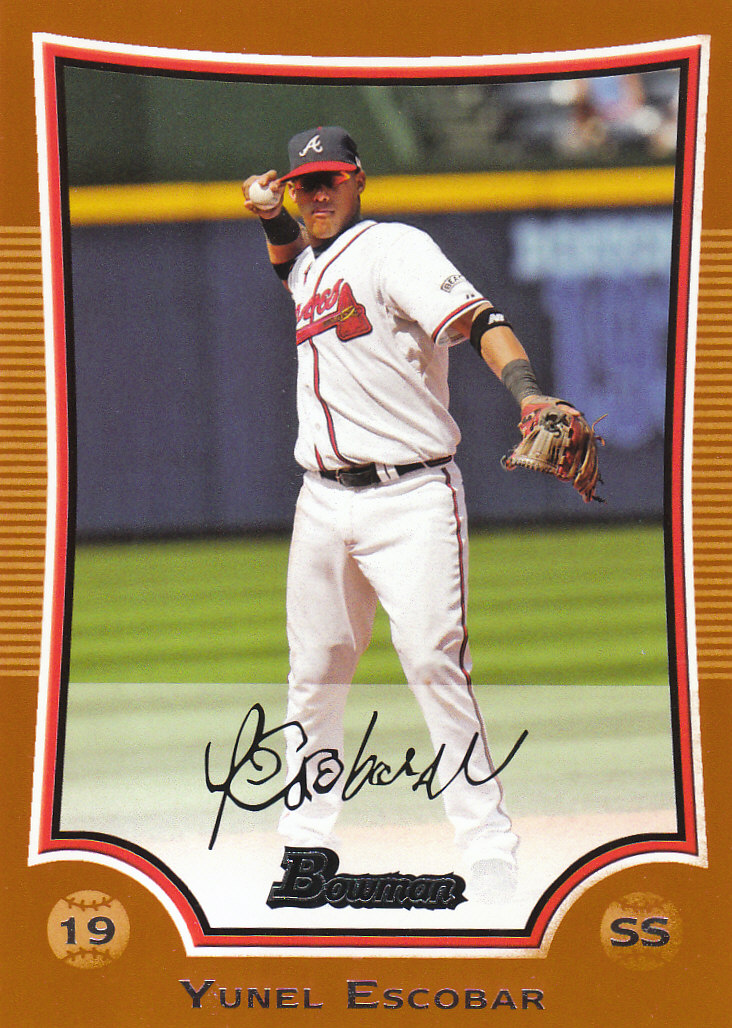 Carte parallele Bowman Baseball 2009 "Main Set Orange" - Foto 6 di 15
