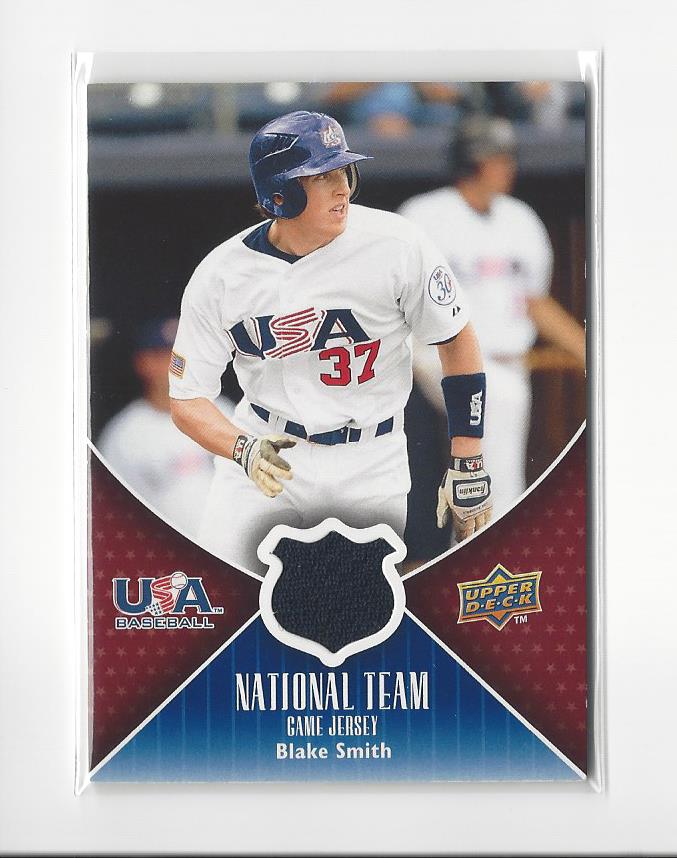 2009 Upper Deck USA National Team Jerseys #BS Blake Smith