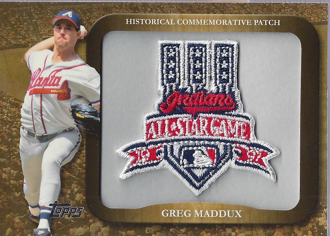 2009 Topps Legends Commemorative Patch #LPR94 Greg Maddux/1997 MLB All-Star Game