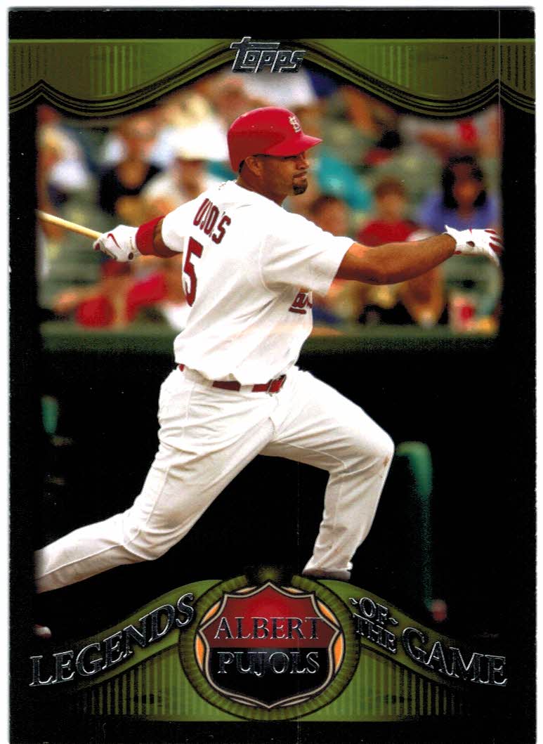 2009 Topps #217 Albert Pujols NM-MT St. Louis Cardinals Baseball