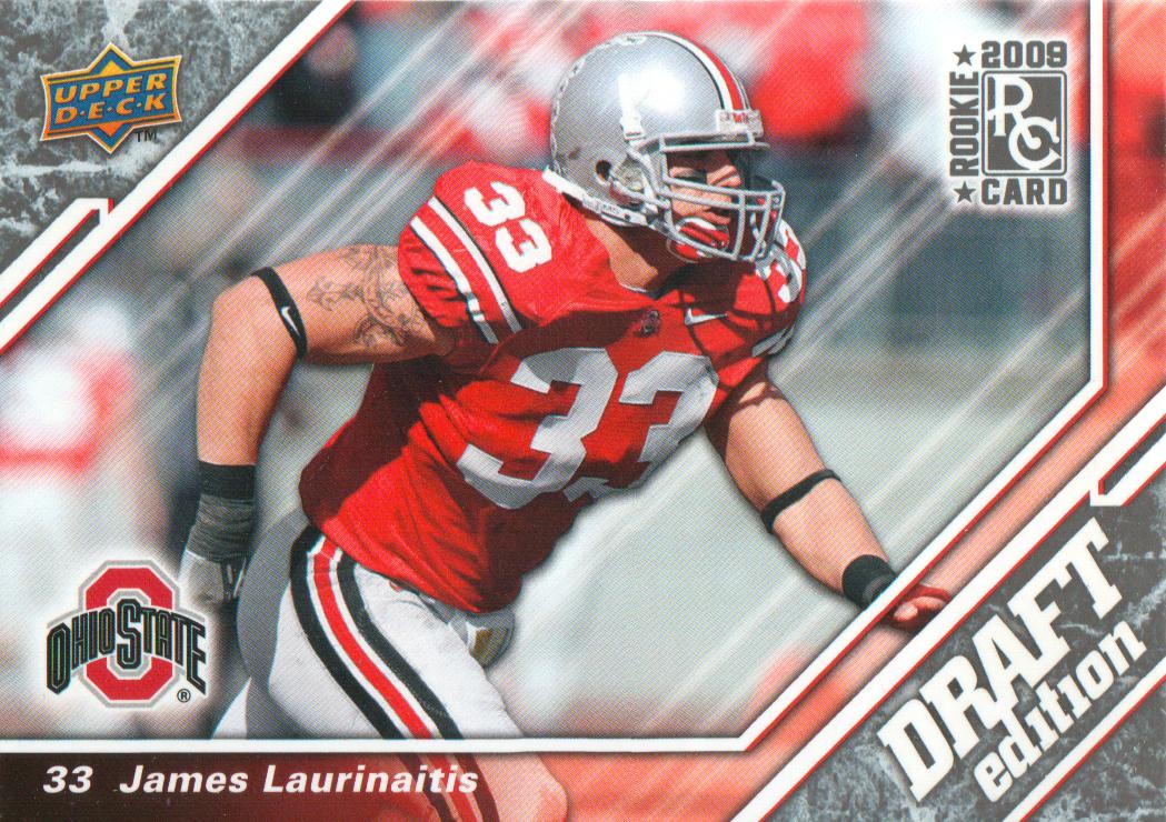 2009 Upper Deck Draft Edition Brown #10 James Laurinaitis