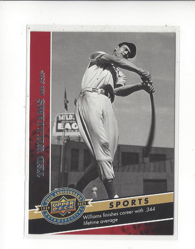 2009 Upper Deck 20th Anniversary #1343 Ted Williams