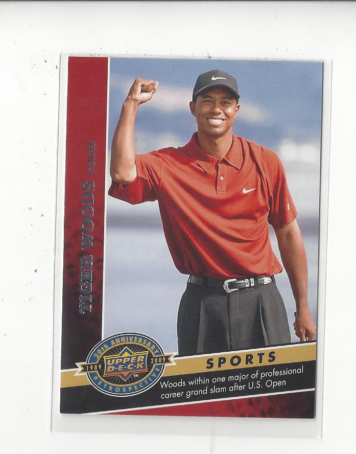 2009 Upper Deck 20th Anniversary #1384 Tiger Woods