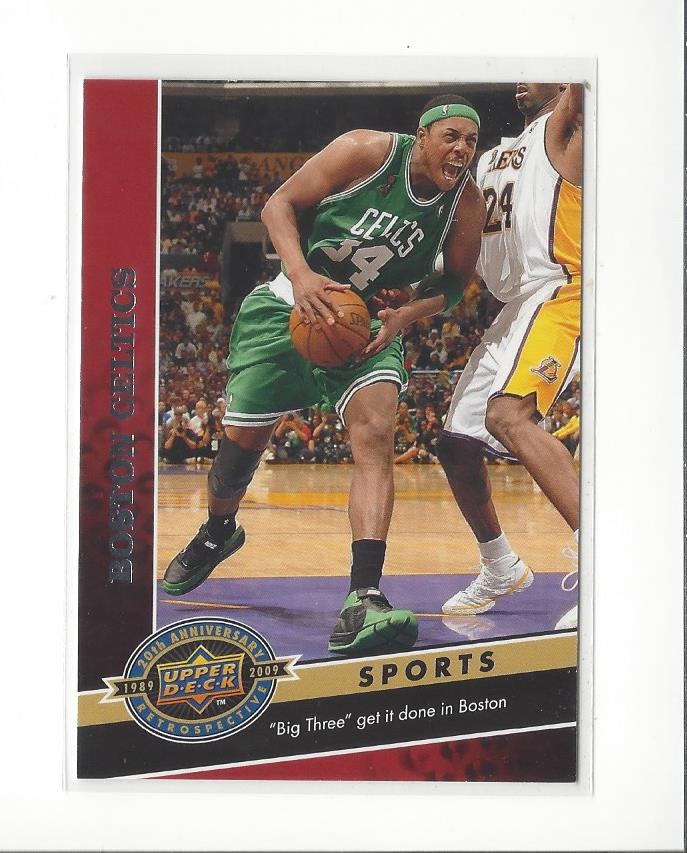 2009 Upper Deck Multi-Sport 20th Anniverary Singles - You Choose