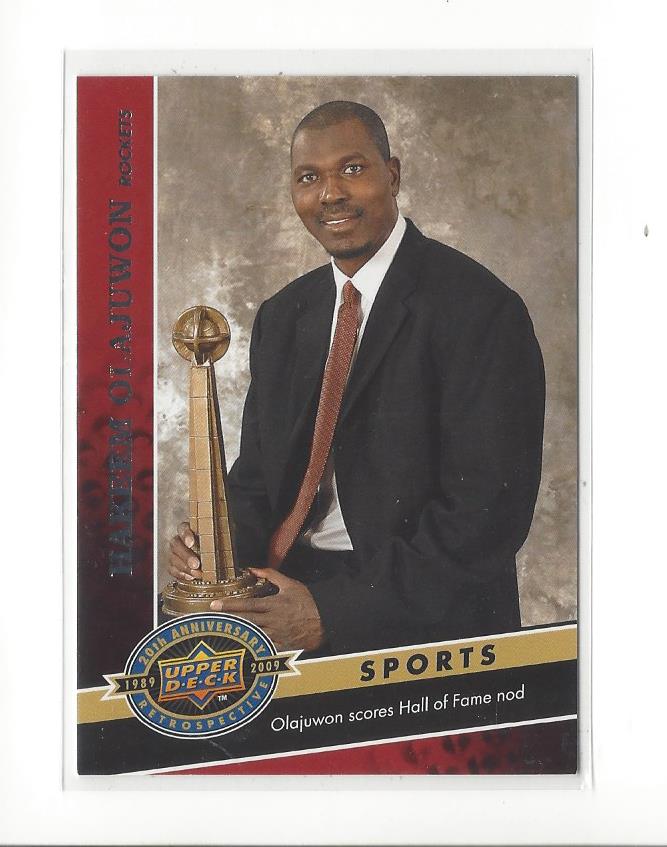 2009 Upper Deck Multi-Sport 20th Anniverary Singles - You Choose