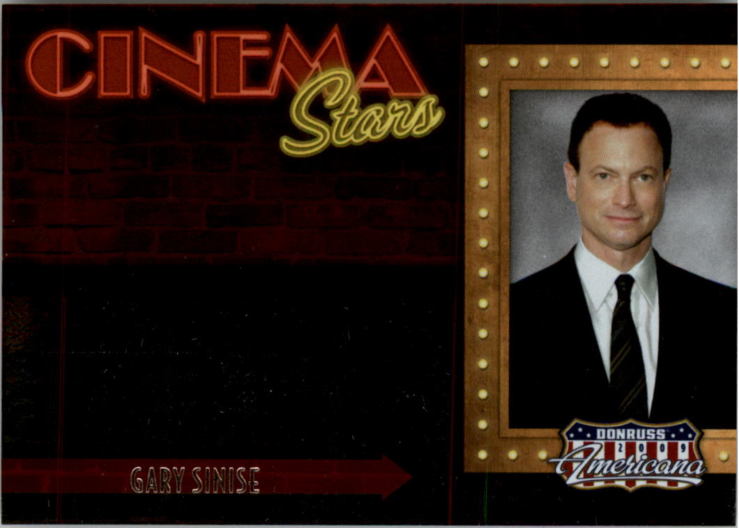 2009 Americana Cinema Stars #10 Gary Sinise