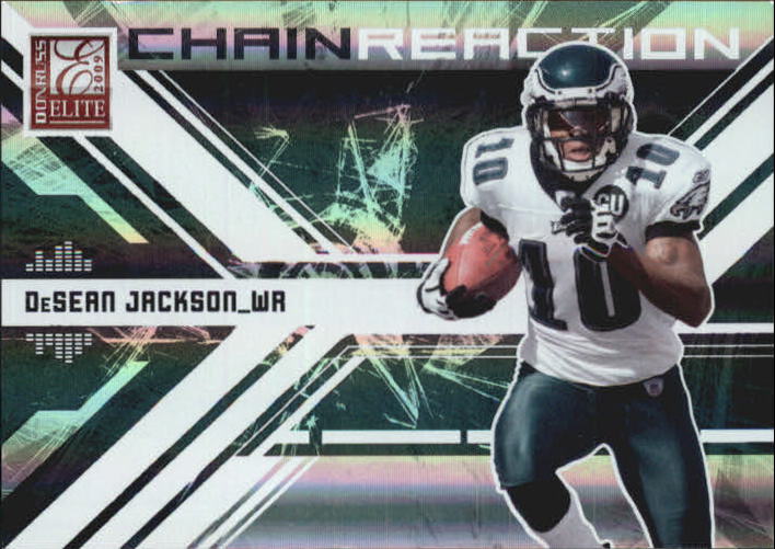 2009 Donruss Elite Chain Reaction Black #9 DeSean Jackson