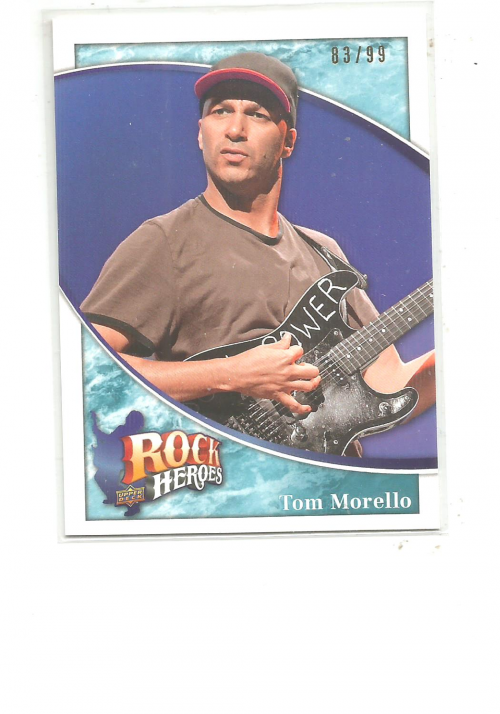 2009 Upper Deck Heroes Blue #382 Tom Morello