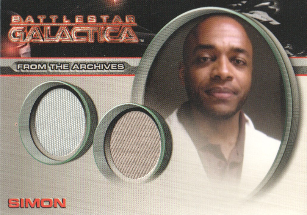 2009 Rittenhouse Battlestar Galactica Season Four Dual Costumes #DC16 Doctor Simon