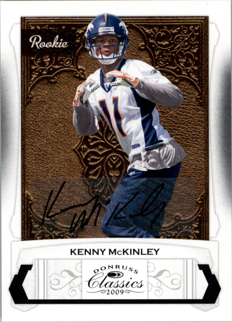 2009 Donruss Classics #210 Kenny McKinley AU/399 RC