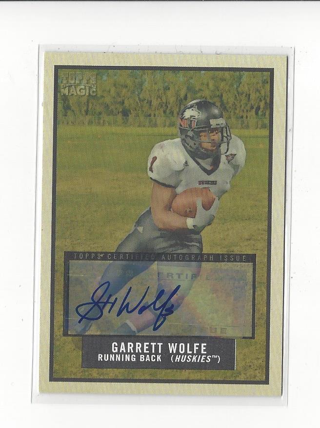 2009 Topps Magic Autographs #189 Garrett Wolfe/150*