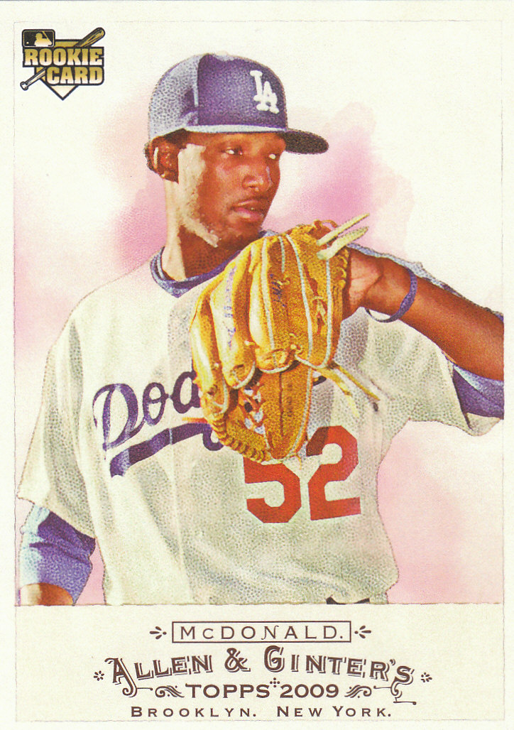 2009 Allen and Ginter (Topps) Baseball "Main Set" Cards #176 to #350 - Picture 44 of 332