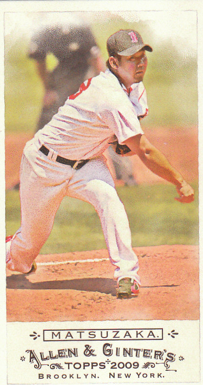 2009 Allen and Ginter (Topps) Baseball "Mini" Parallel Cards - Picture 110 of 409