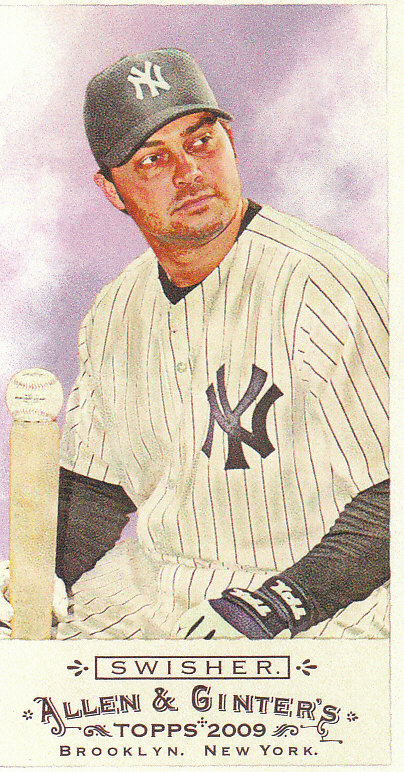 2009 Allen and Ginter (Topps) Baseball "Mini" Parallel Cards - Picture 272 of 409