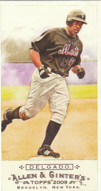 2009 Allen and Ginter (Topps) Baseball "Mini" Parallel Cards - Picture 279 of 409