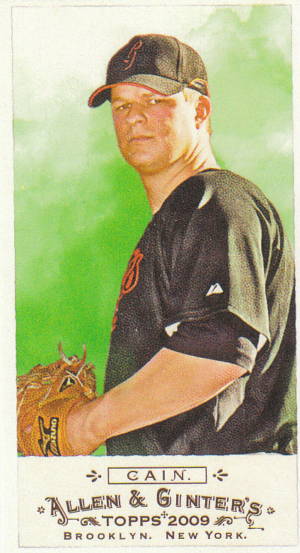 2009 Allen and Ginter (Topps) Baseball "Mini" Parallel Cards - Picture 289 of 409
