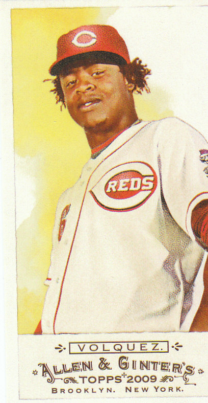2009 Allen and Ginter (Topps) Baseball "Mini" Parallel Cards - Picture 316 of 409