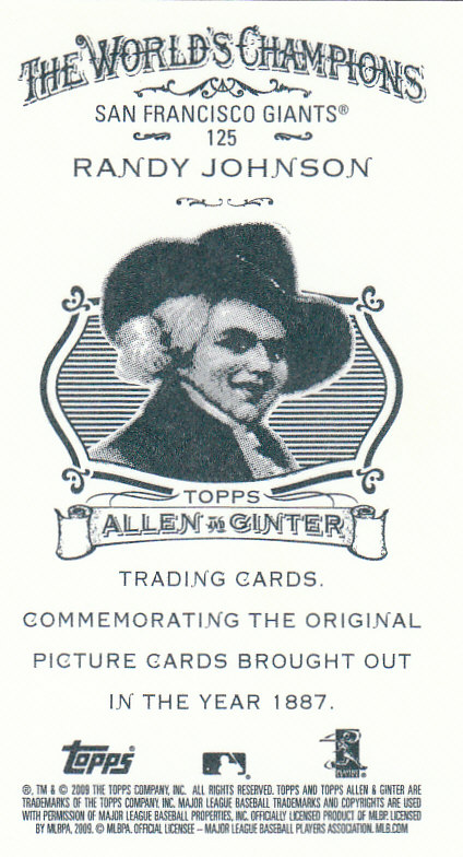 2009 Allen and Ginter (Topps) Baseball "Mini" Parallel Cards - Picture 325 of 409