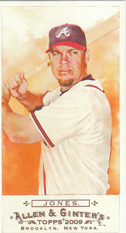 2009 Allen and Ginter (Topps) Baseball "Mini" Parallel Cards - Picture 336 of 409