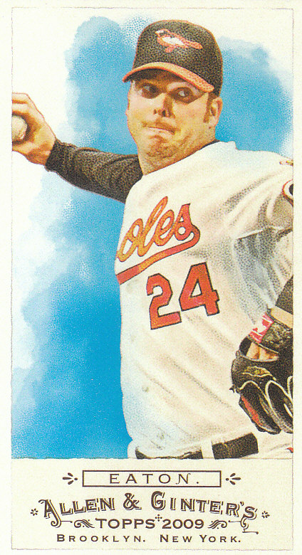 2009 Allen and Ginter (Topps) Baseball "Mini" Parallel Cards - Picture 390 of 409