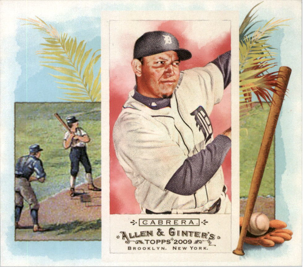 2009 Topps Allen and Ginter N43 #MC Miguel Cabrera