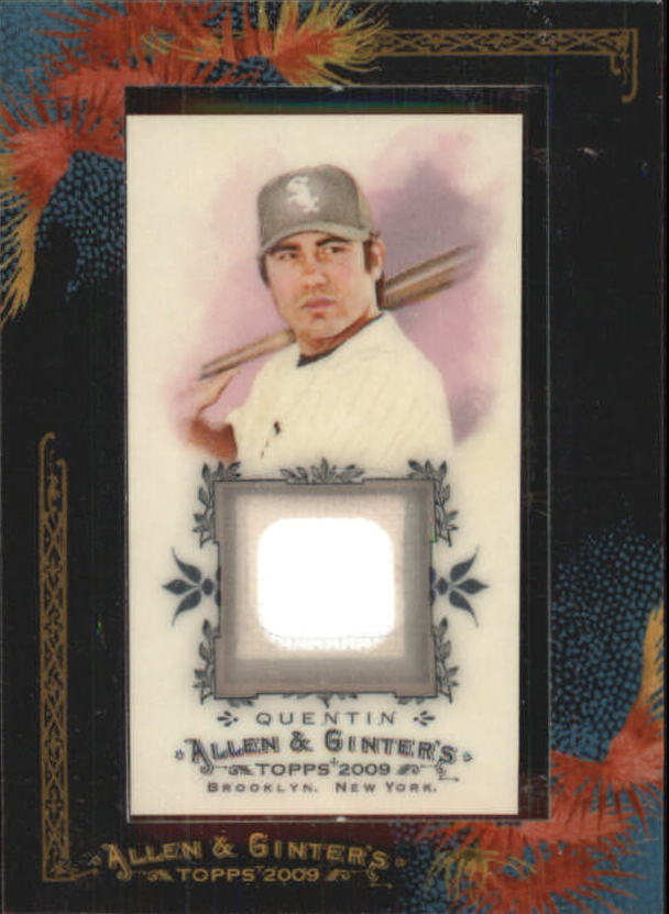 2009 Topps Allen and Ginter Relics #CQ Carlos Quentin Jsy D
