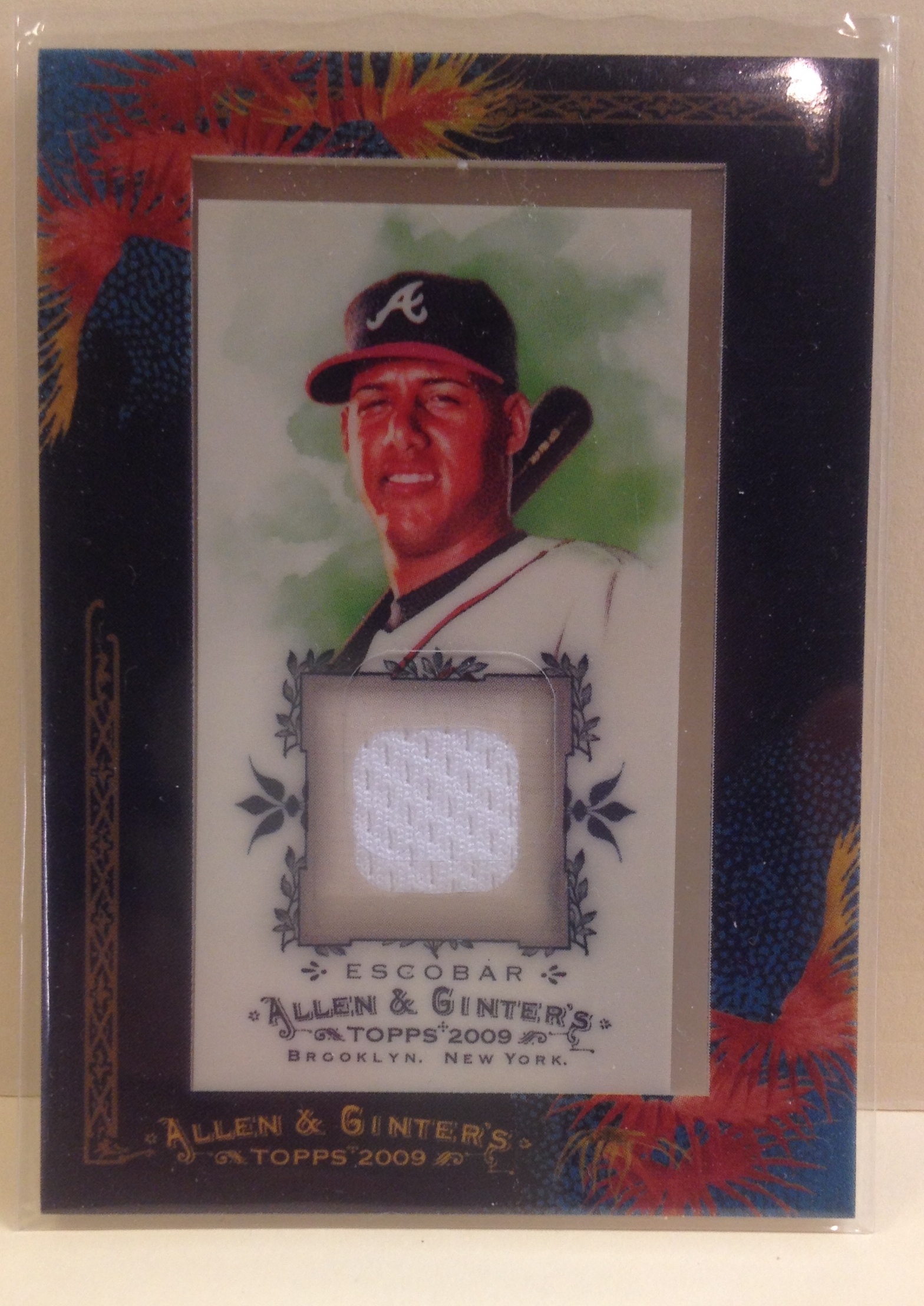 2009 Topps Allen and Ginter Relics #YE Yunel Escobar Jsy D