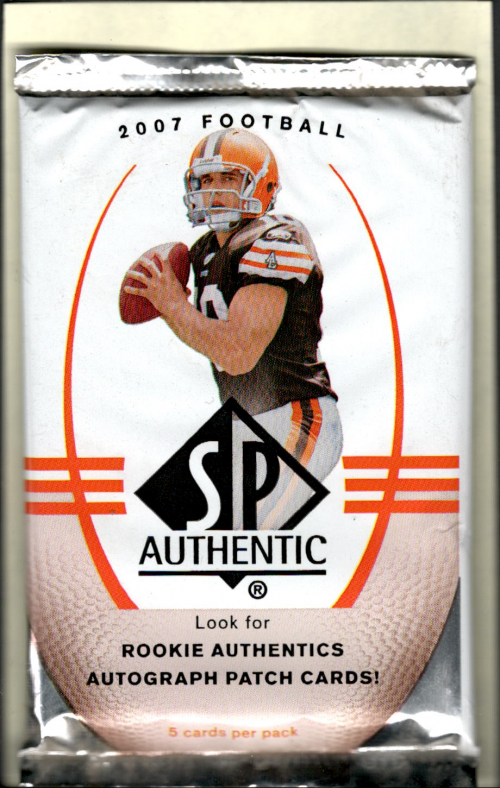 2007 SP Authentic Football Hobby Pack